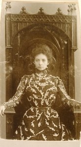 Retrato da atriz Vera Komissarzhevskaya